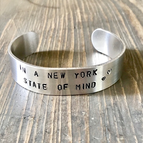 handmade Jewelry - Hand stamped adjustable metal cuff bracelet handmade Jewelry - Hand stamped adjustable metal cuff bracelet